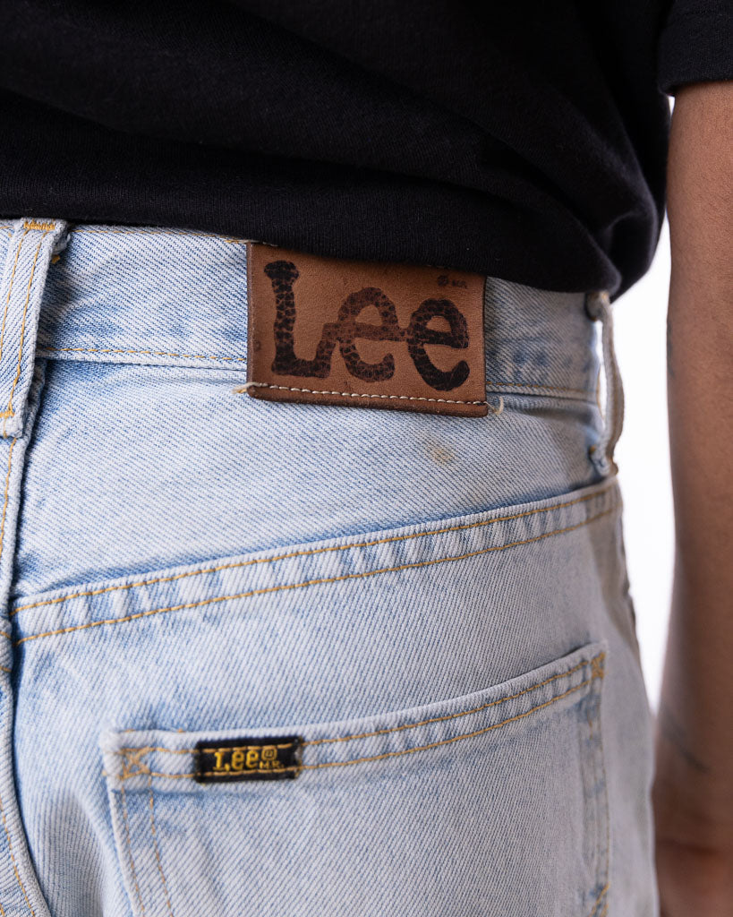 Vintage Lee Denim Shorts Light Wash