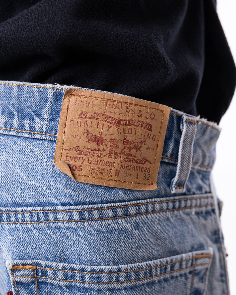 Vintage Levis 505 Mid Blue