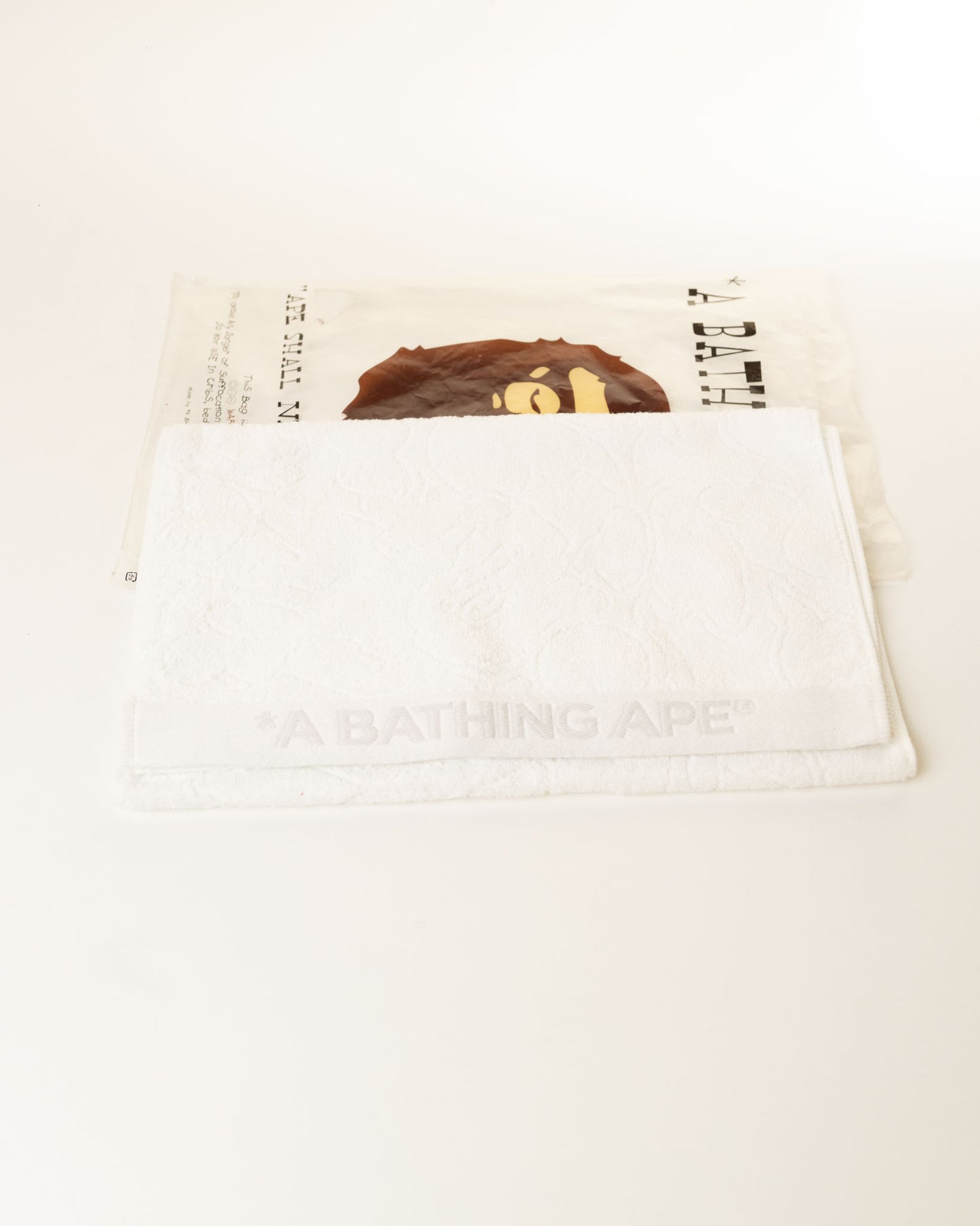 Aape By A Bathing Ape White Towel