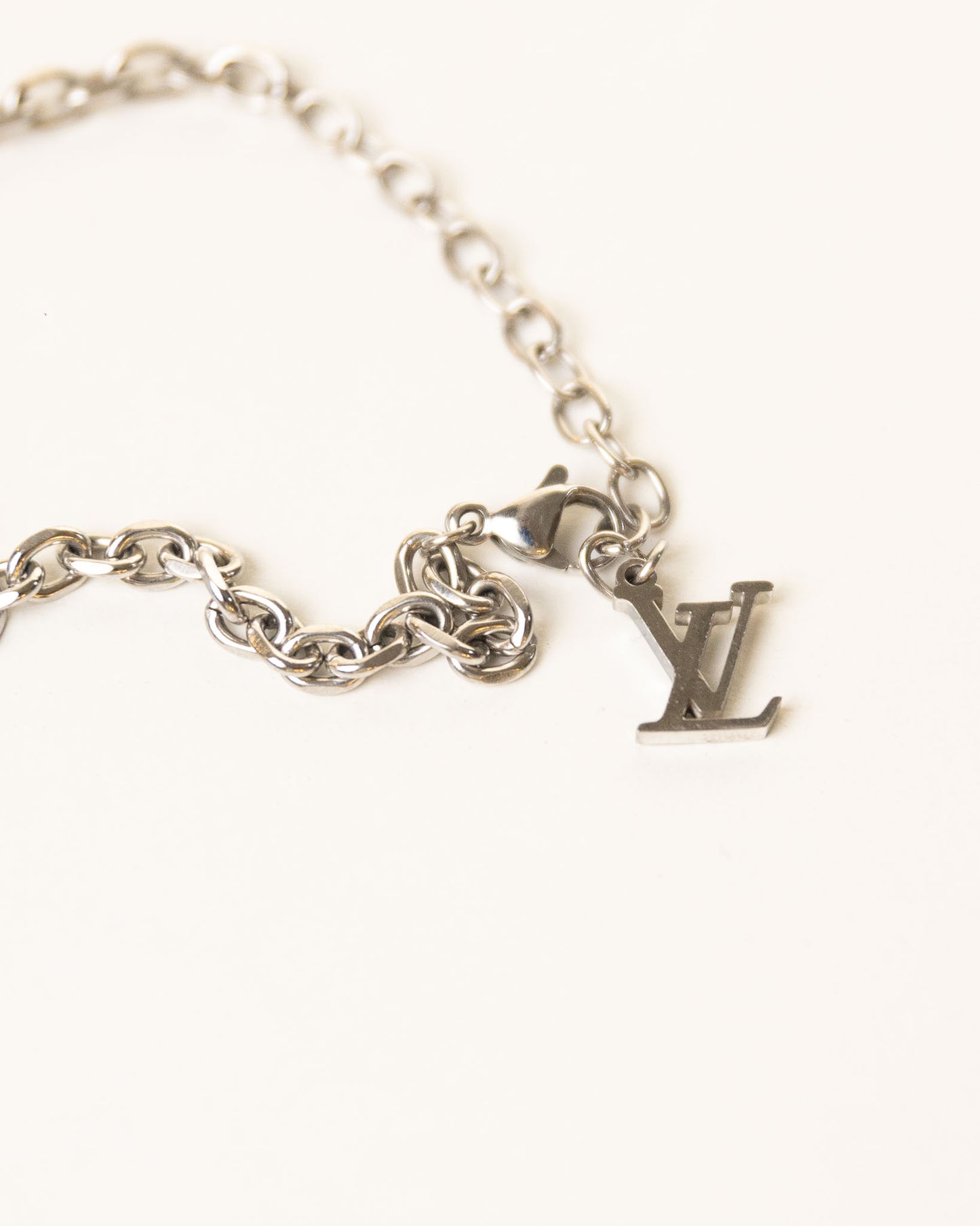 Louis Vuitton Monogram Bold Bracelet Silver