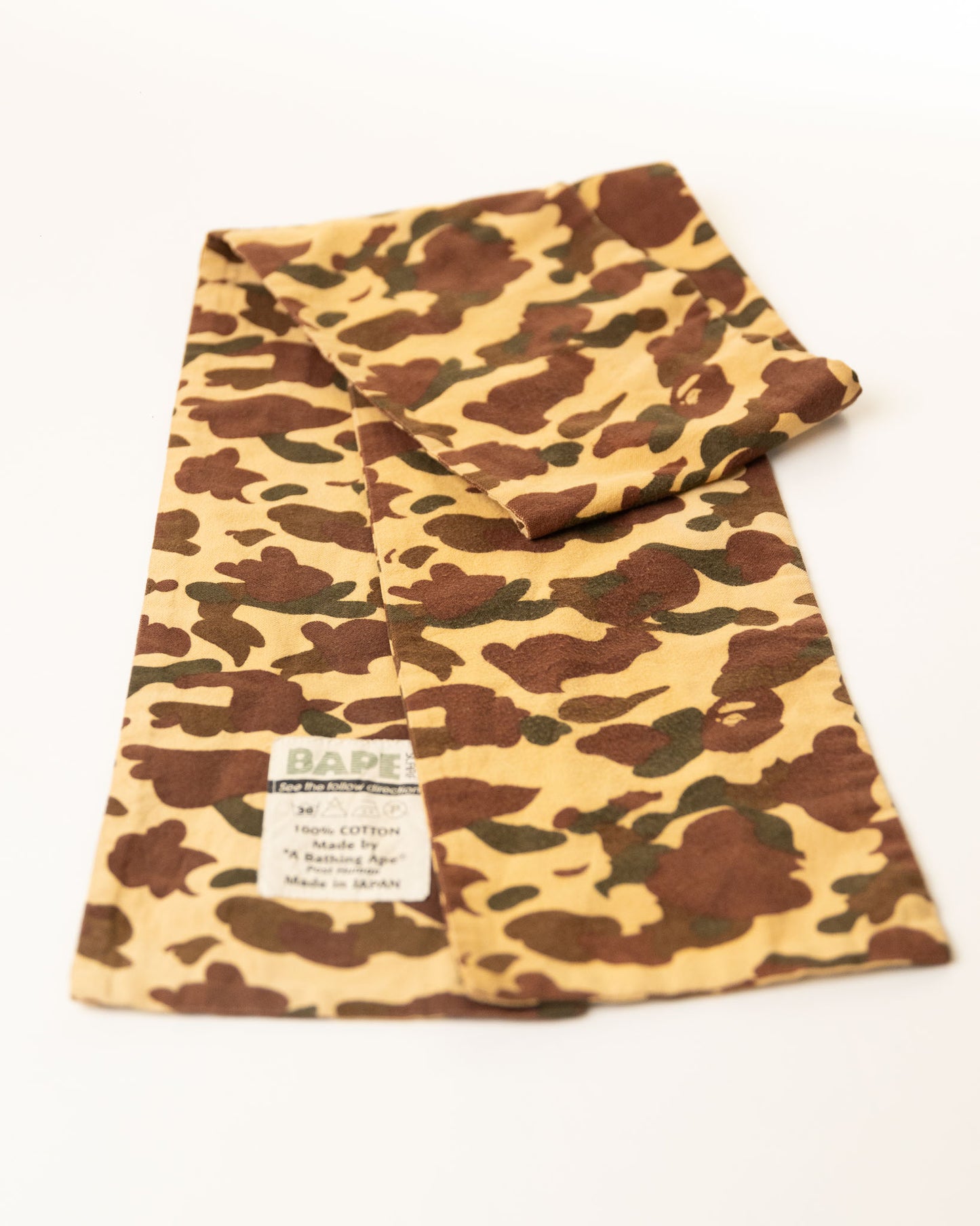 Aape By A Bathing Ape Camo Scarf