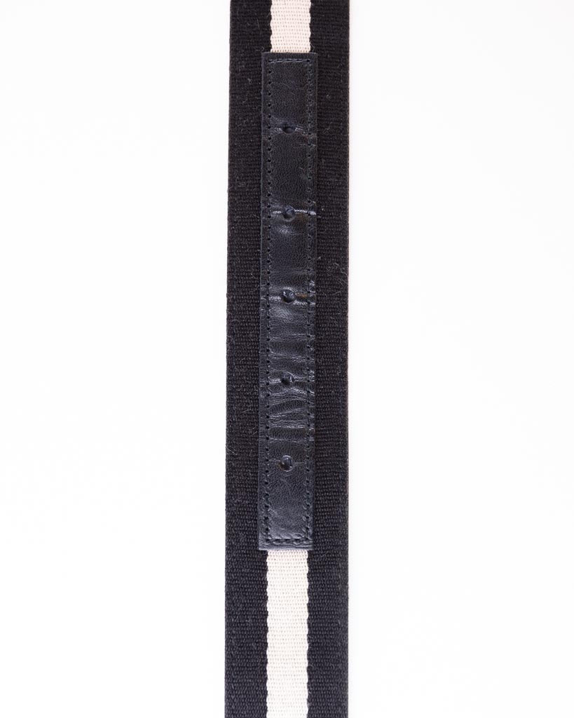 Bally B-Bold Reversible Belt In Leather & Canvas