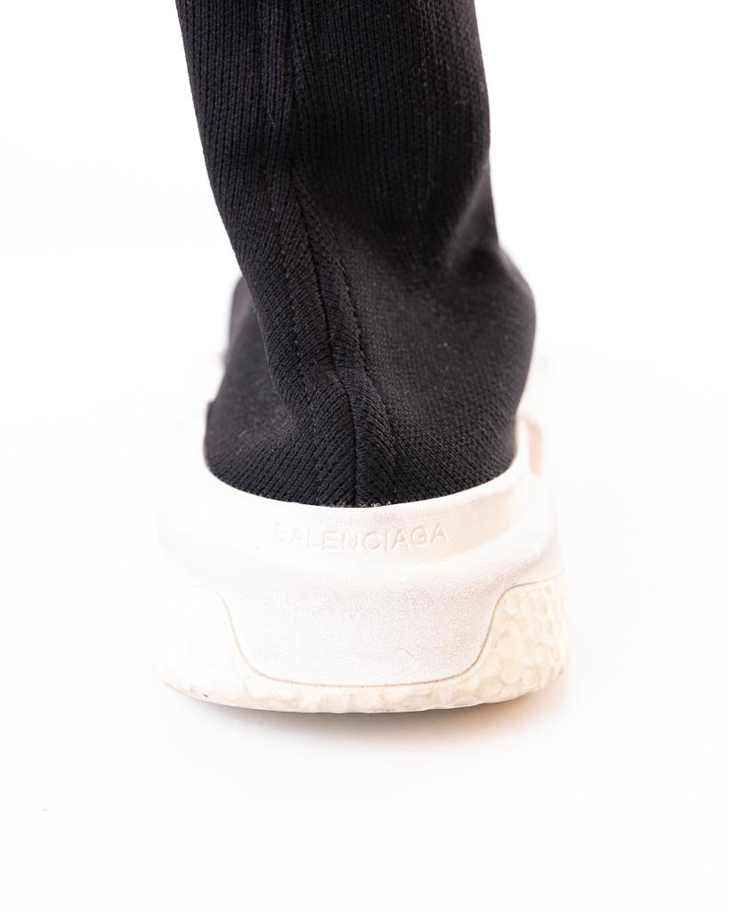 Balenciaga SPeed Trainer - Black And White