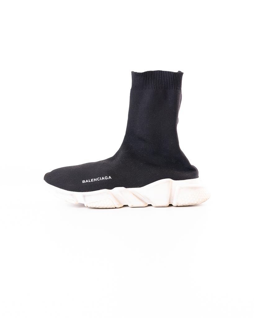 Balenciaga SPeed Trainer - Black And White