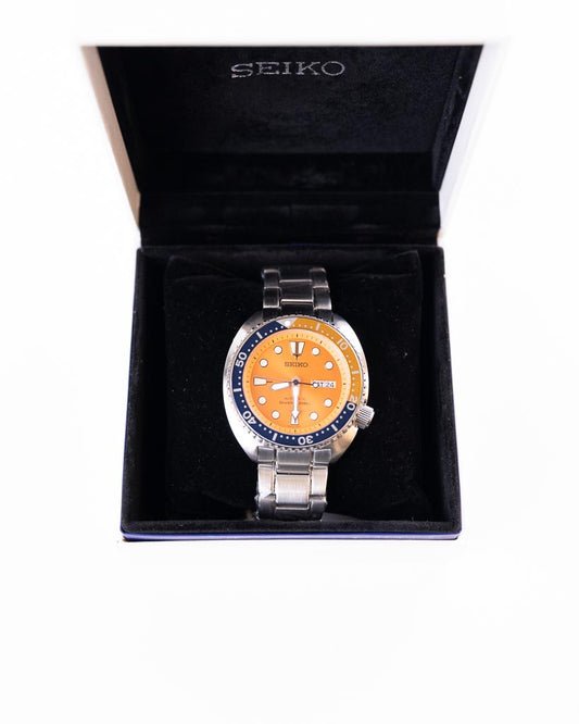 Seiko Prospex Automatic 200M Diver Turtle Orange Nemo Limited Edition Srpc95 / Sbdy023