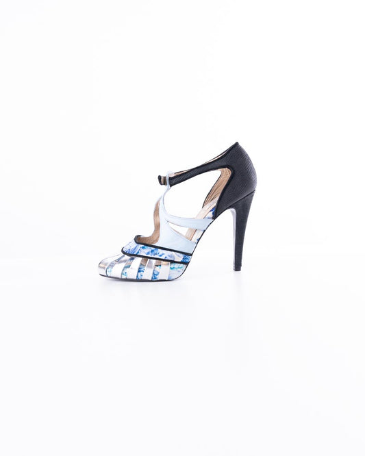 Miss Garcia Blue High Heels