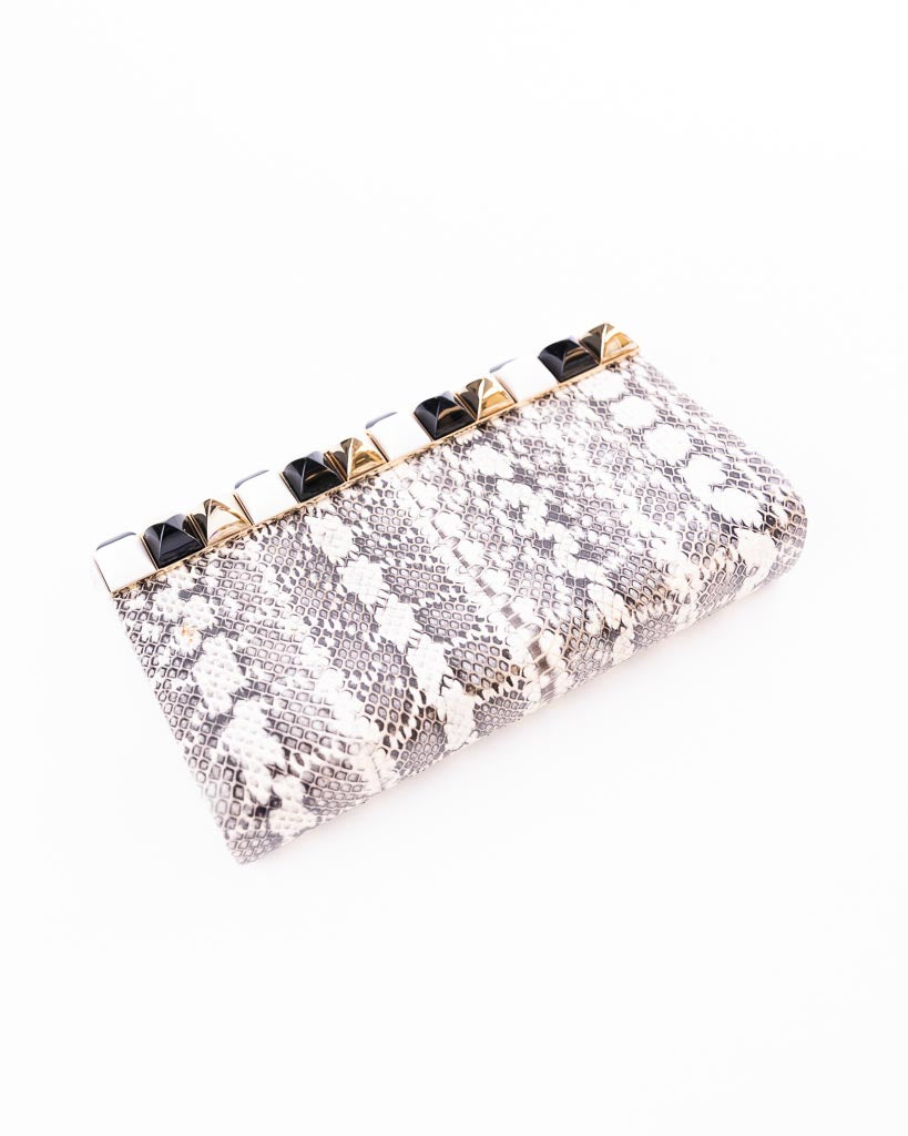 Jimmy Choo Python Clutch Bag