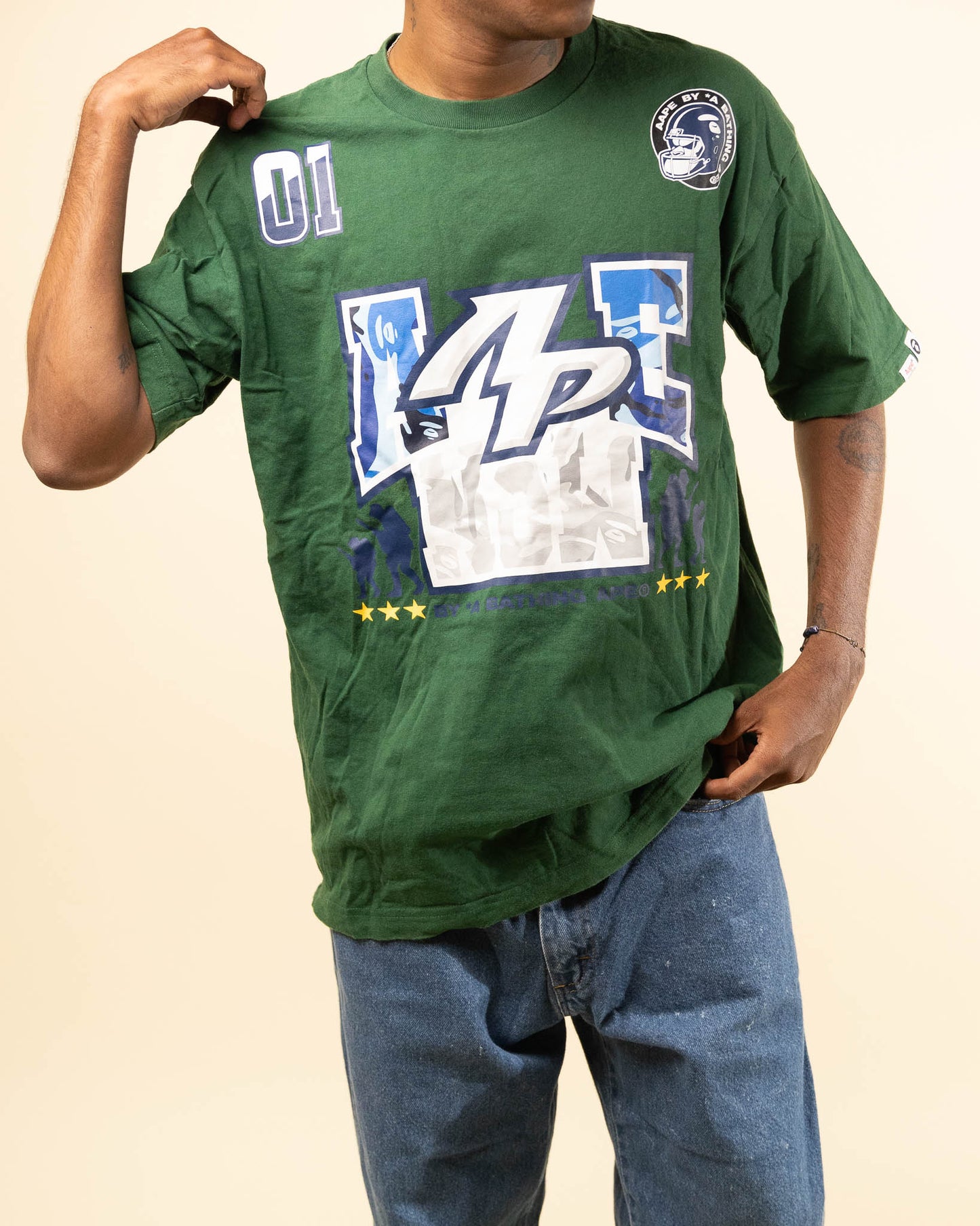 Aape Green T-Shirt