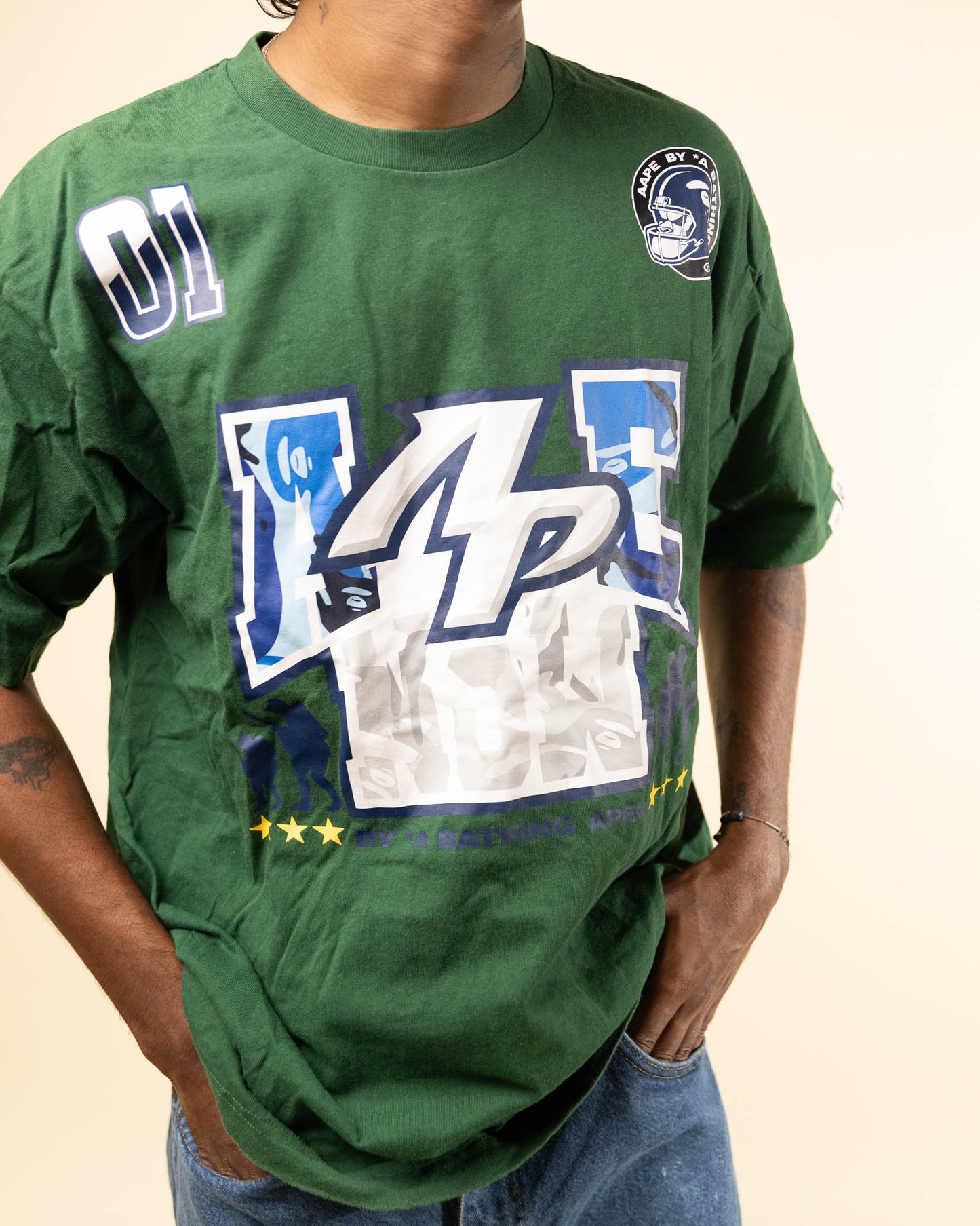 Aape Green T-Shirt