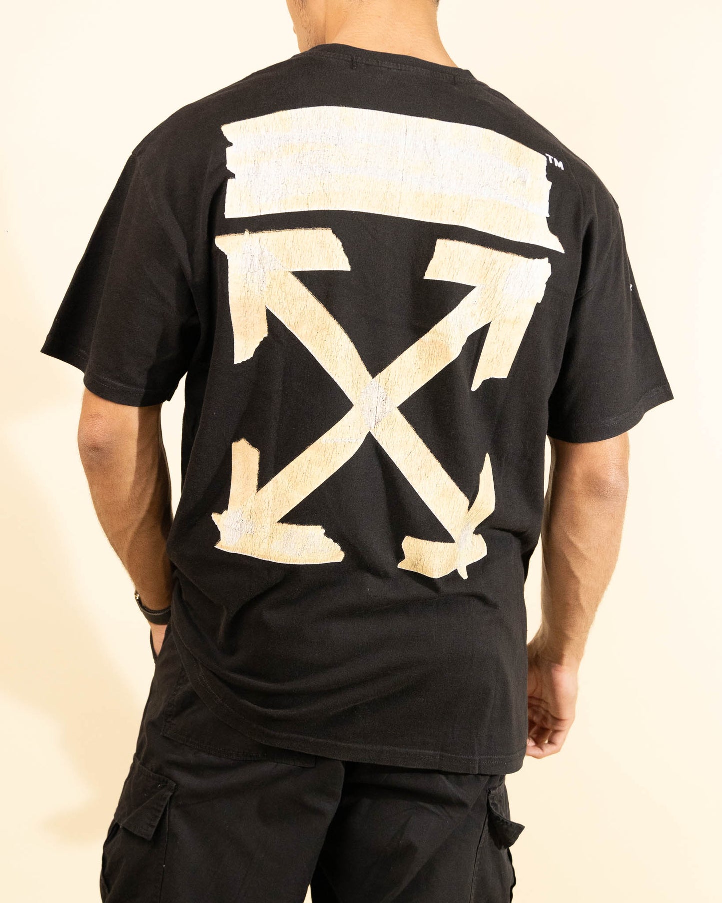 Off White Paper Tape Arrow T-Shirt