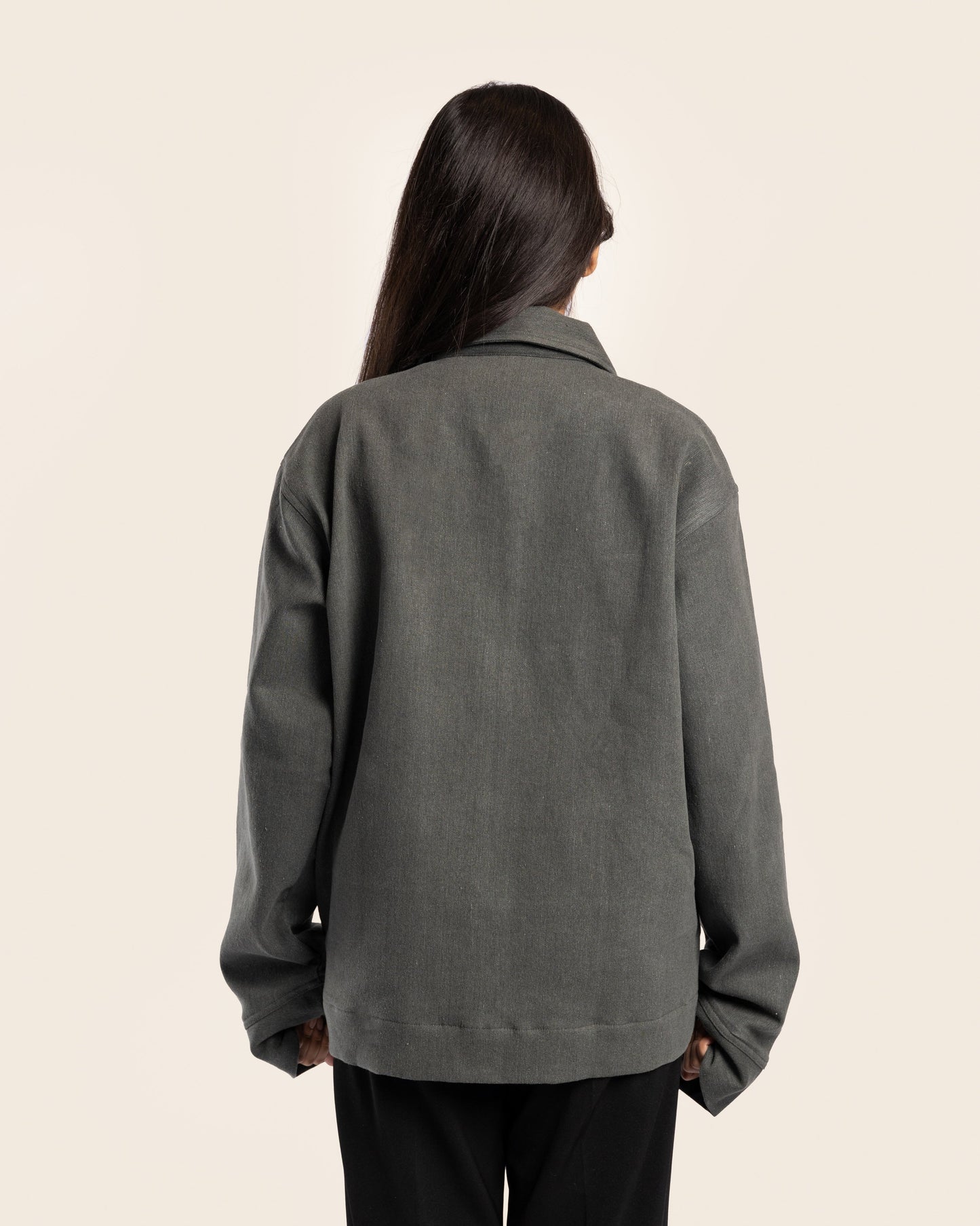 KENJI JACKET IN CHARCOAL