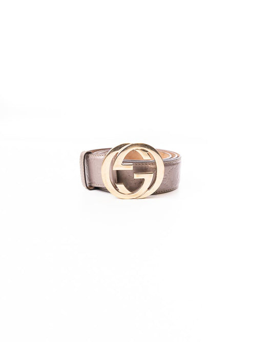 Gucci Signature Leather Belt