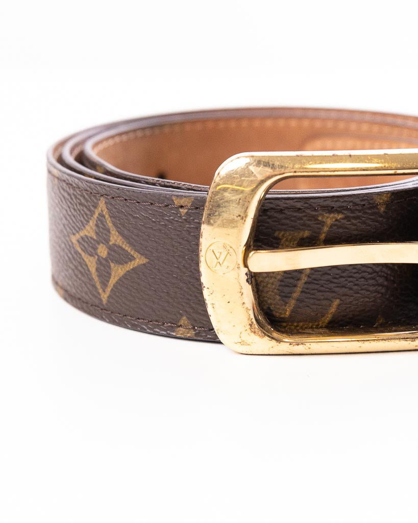 Louis Vuitton Ellipse Monogram Canvas Belt