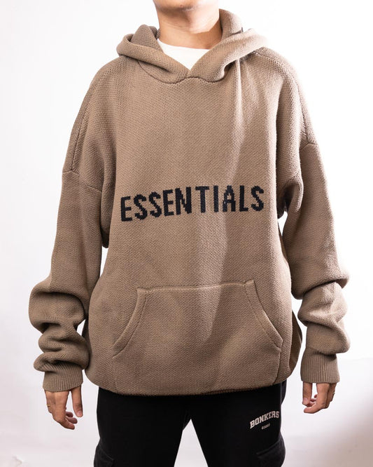 Essentials Knit Hoodie