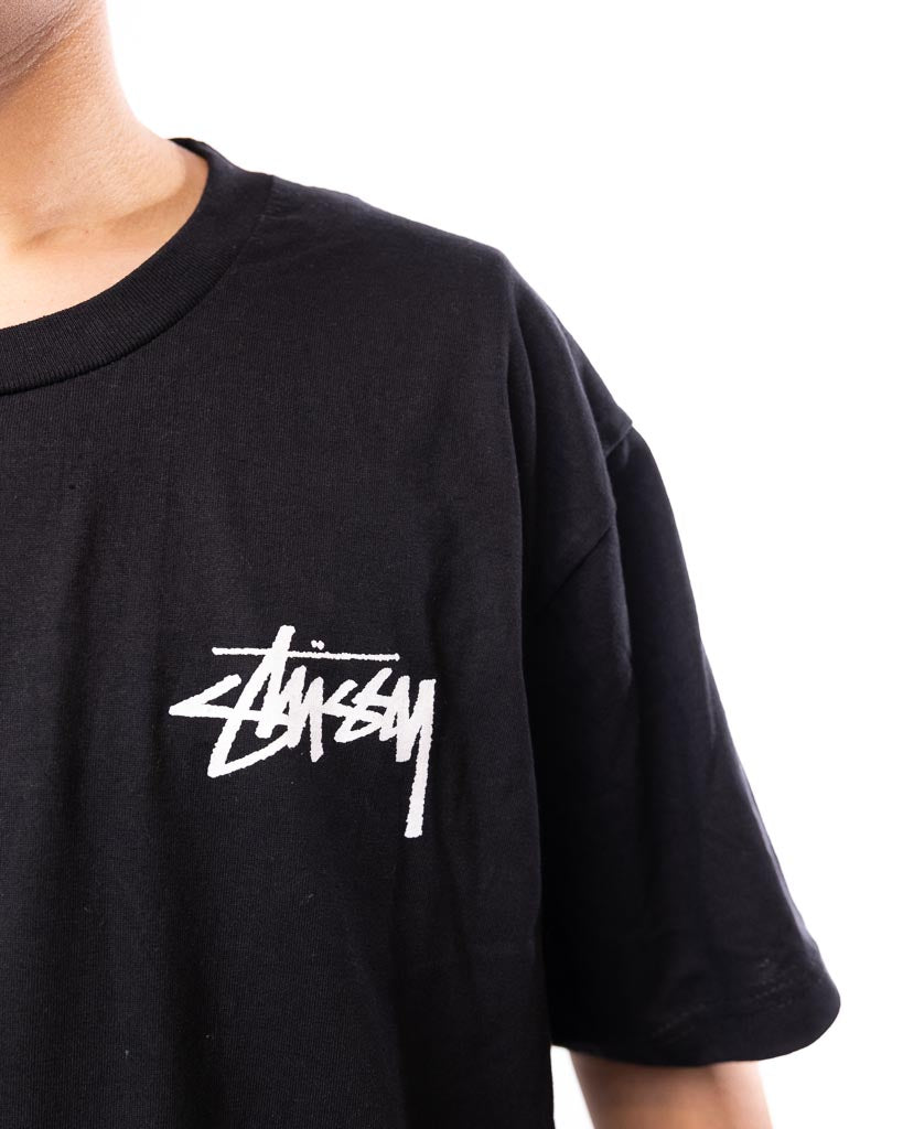 Stussy Unisex Black Sara T-Shirt - Black