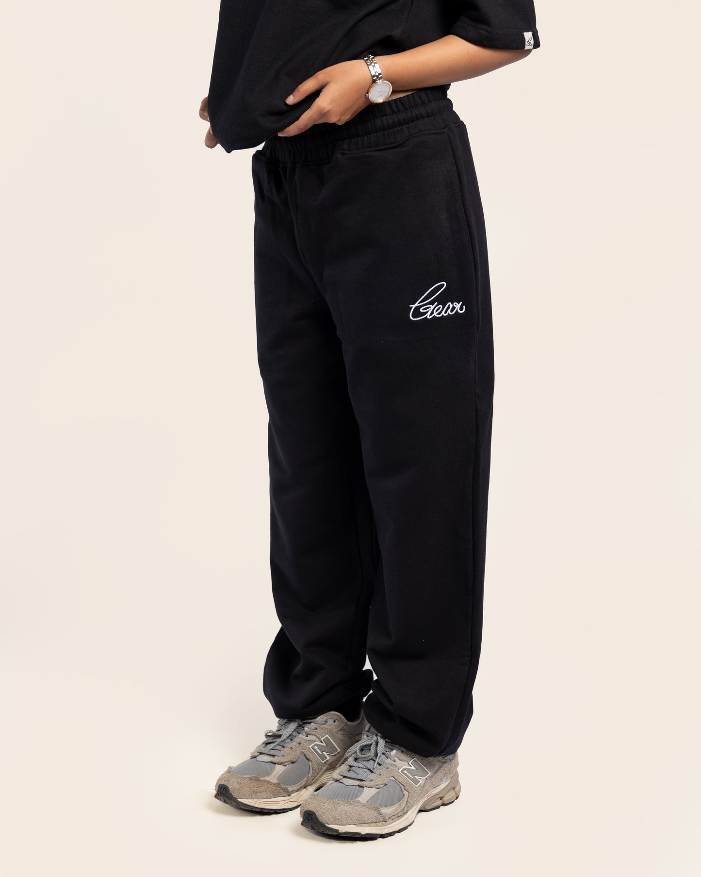 TRACK PANTS 'BLACK'