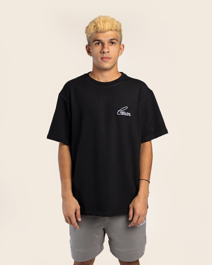 BLACK SIGNATURE TEE