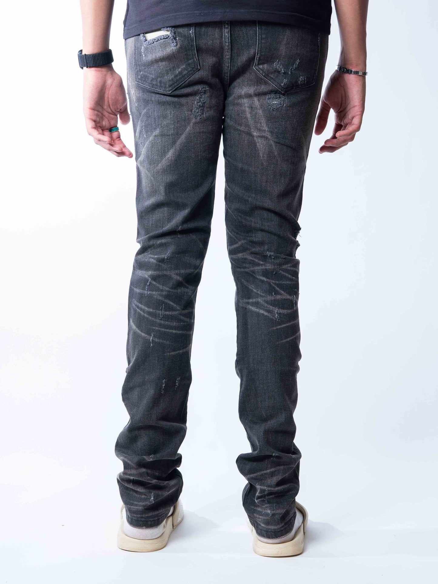 God'S Masterful Children Metallo Jeans Black