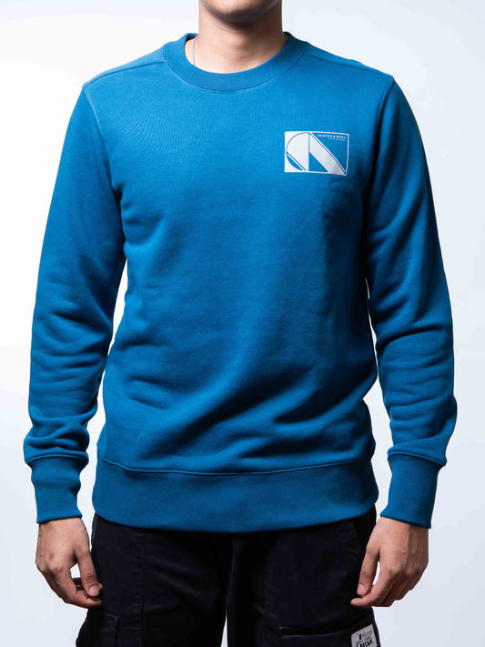 Scotch & Soda Placement Brand Crewneck Sweatshirt