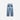 Alexander Wang Logo Shadow Pocket Float Mid-Rise Relaxed Jean - Authentic Light Indigo