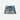 Alexander Wang Faux Fur Trim Denim Skirt - Tinted Medium Indigo