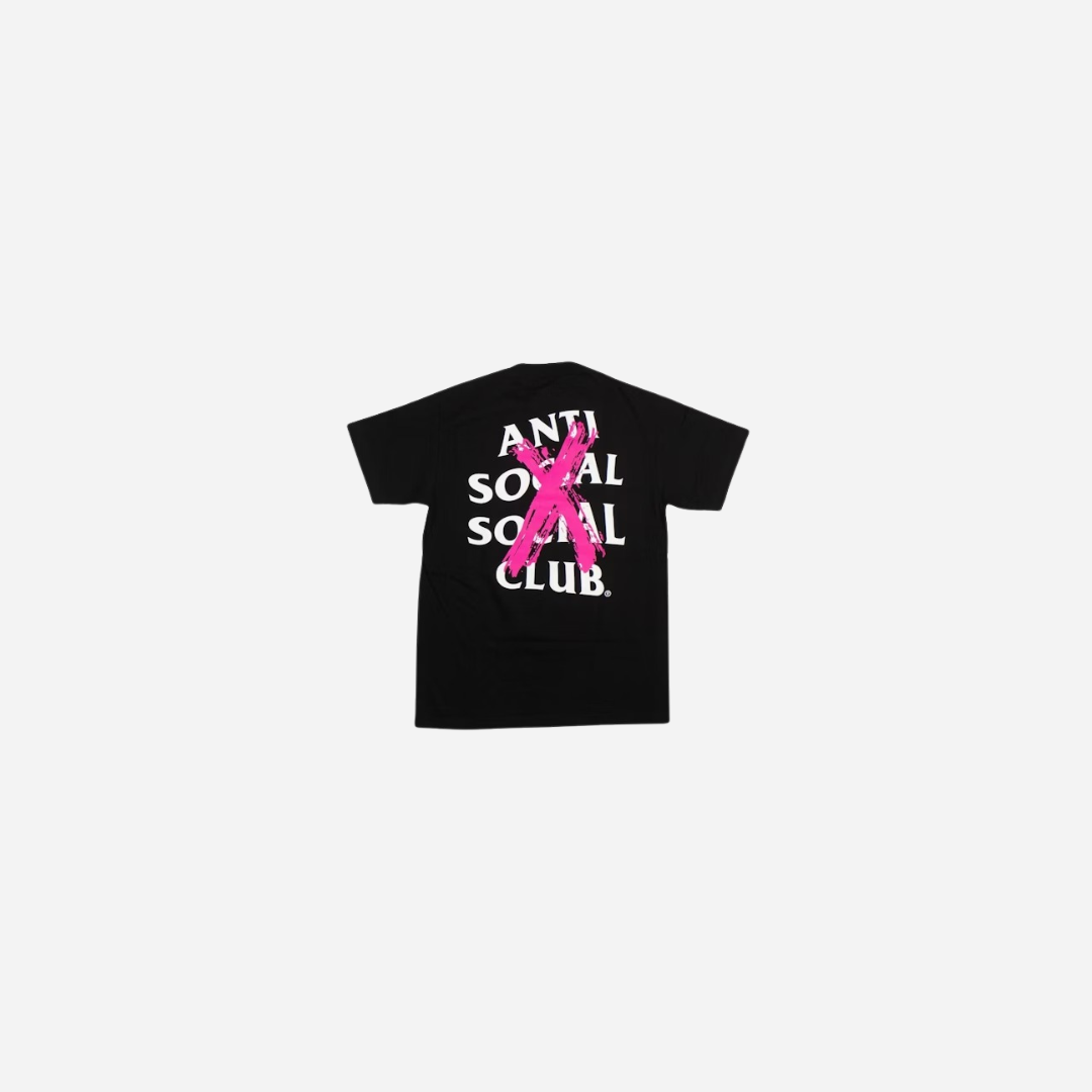 ANTI SOCIAL SOCIAL CLUB CANCELLED T-SHIRT BLACK