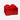 LEGO Other Lego® 4-Stud Red Storage Brick #5001385