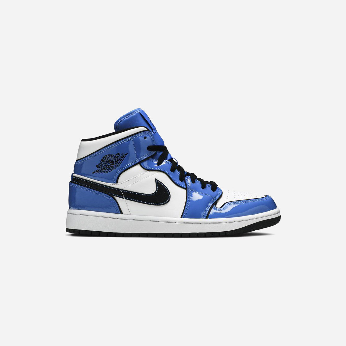 JORDAN 1 MID SIGNAL BLUE