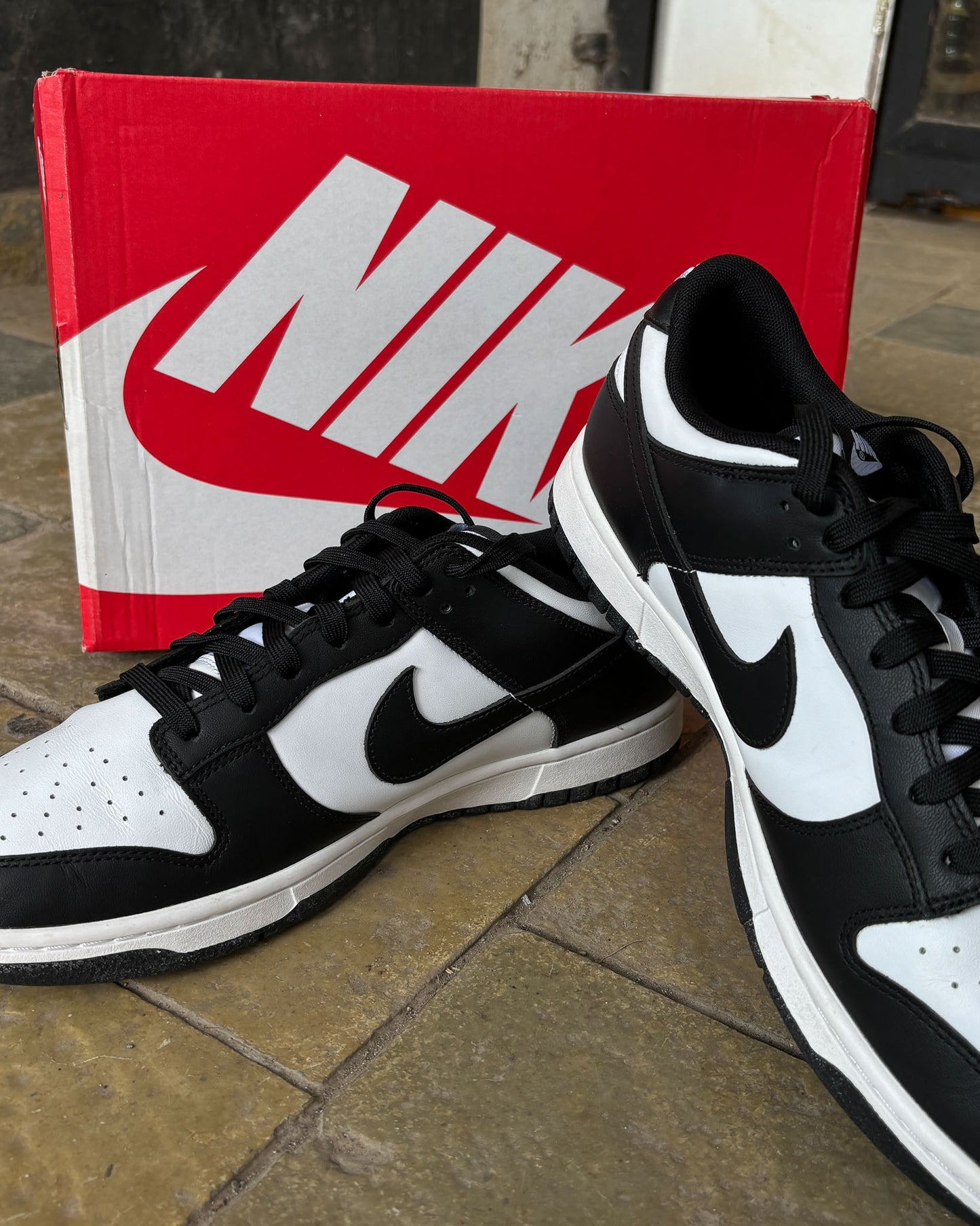 Nike Dunk Low Retro (Panda) White/Black