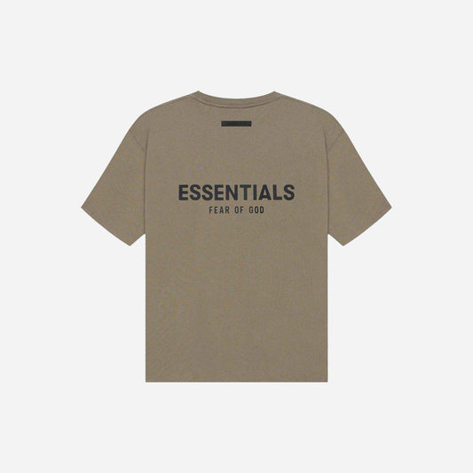 FEAR OF GOD ESSENTIALS SS20 TAUPE SHORT SLEEVE T-SHIRT