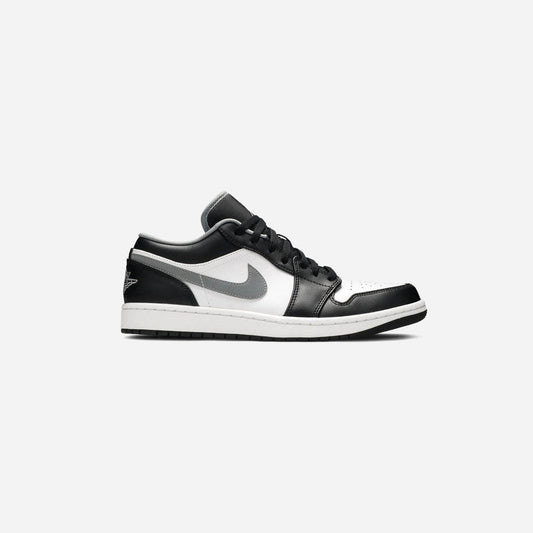 JORDAN 1 LOW BLACK WHITE GREY