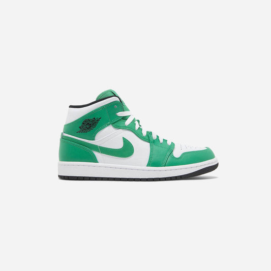 Jordan 1 Mid Lucky Green