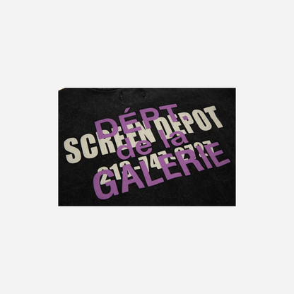 GALLERY DEPT SCREEN DEPT T-SHIRT BLACK