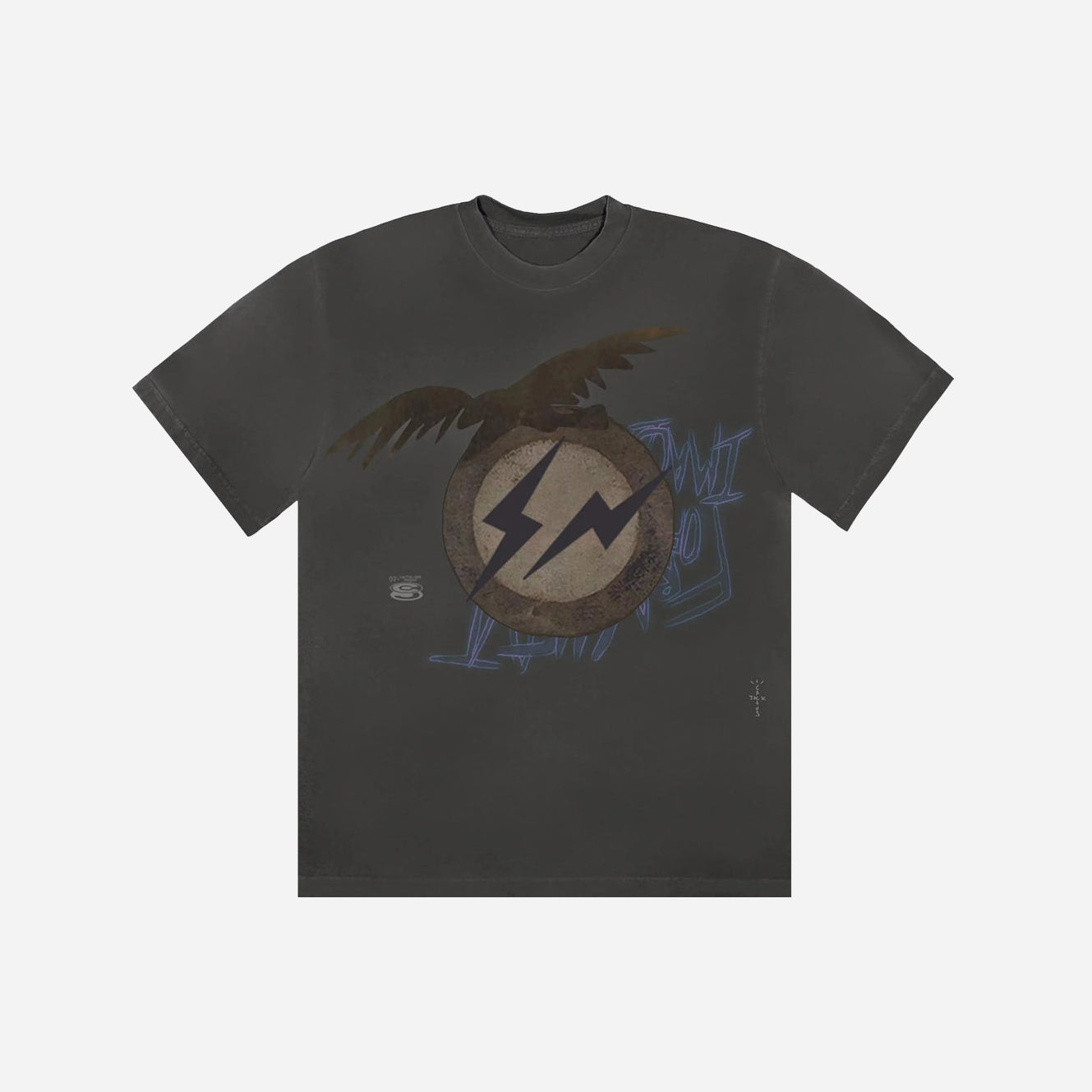 TRAVIS SCOTT CACTUS JACK X FRAGMENT CREATE TEE