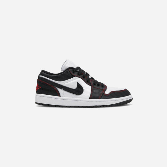 Jordan 1 Low Se Utility White Black Gym Red (Women's)