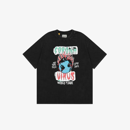 GALLERY DEPT. ATK CORONA TOUR T-SHIRT BLACK