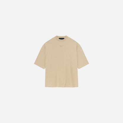 FEAR OF GOD ESSENTIALS TEE GOLD HEATHER