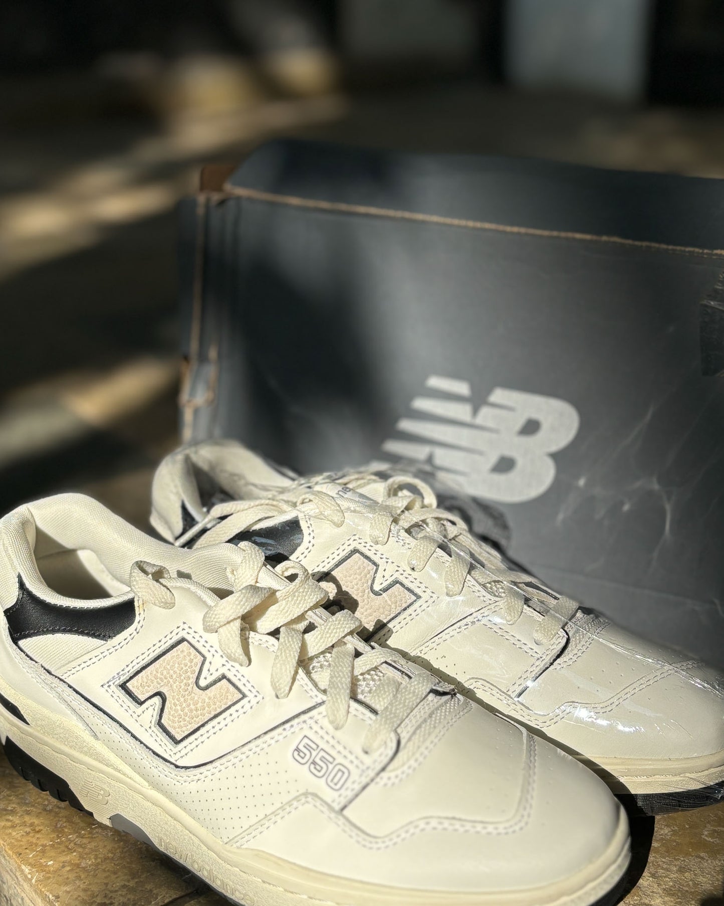 New Balance 550 'White Black' -DS