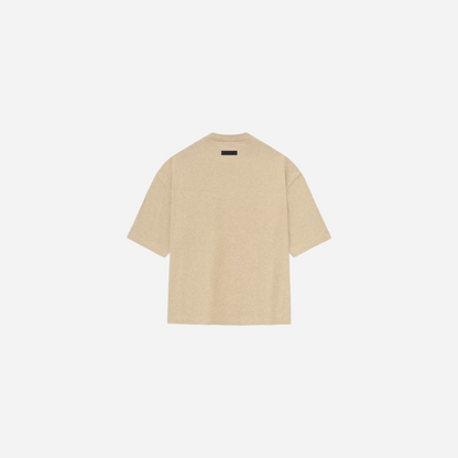 FEAR OF GOD ESSENTIALS TEE GOLD HEATHER