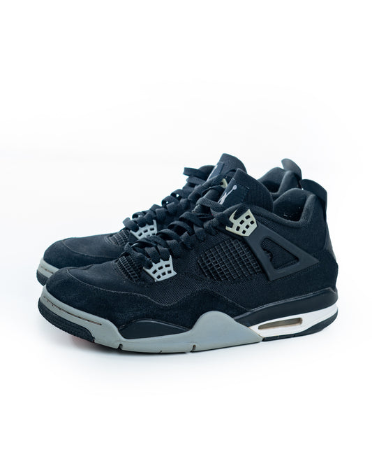 Air Jordan 4 Se Black Canvas