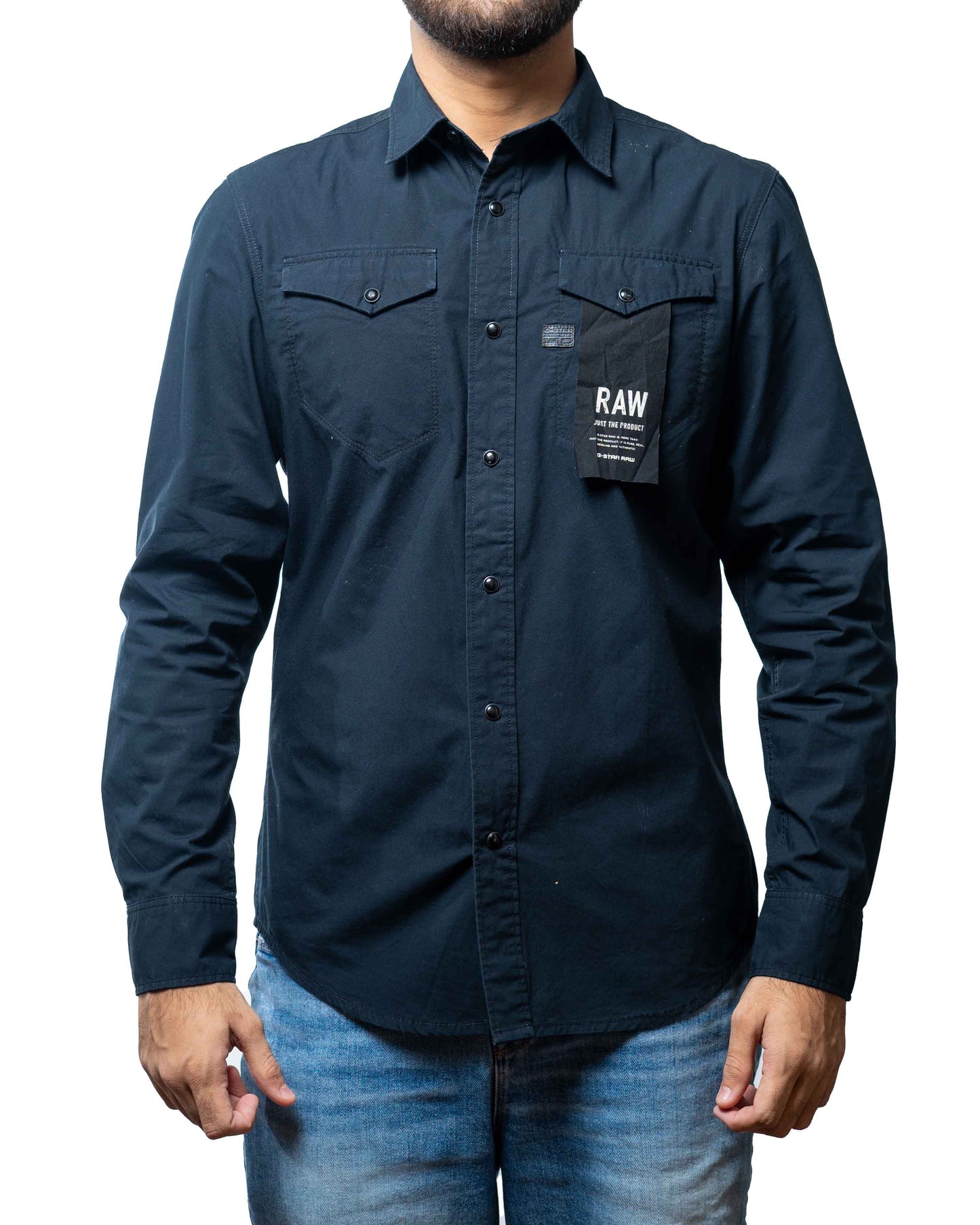 G - Star Raw Black Landoh Formal Slim Fit Shirt