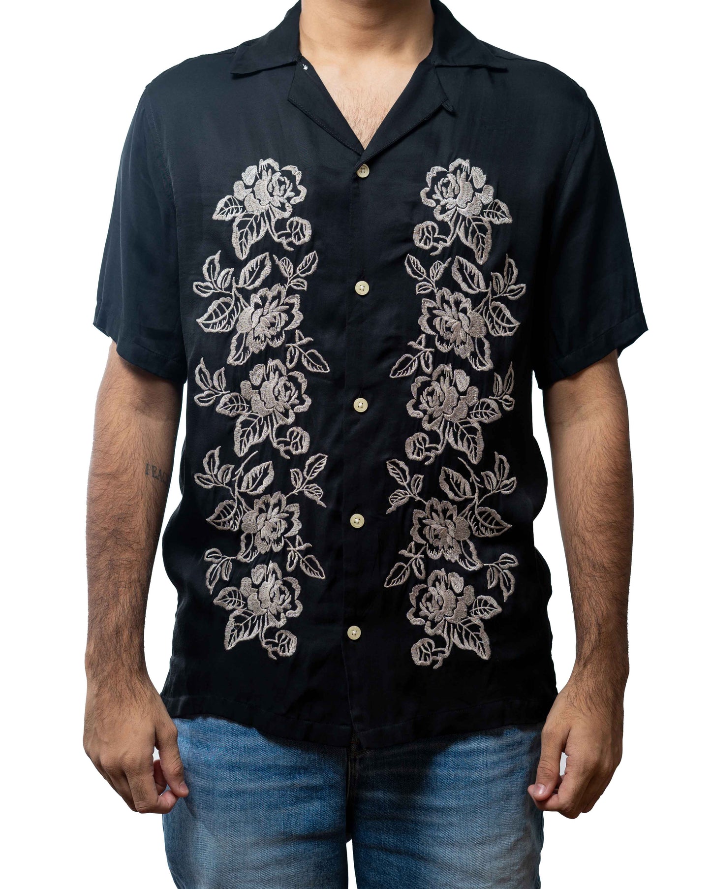 All Saints Embroidered Missouir Shirt