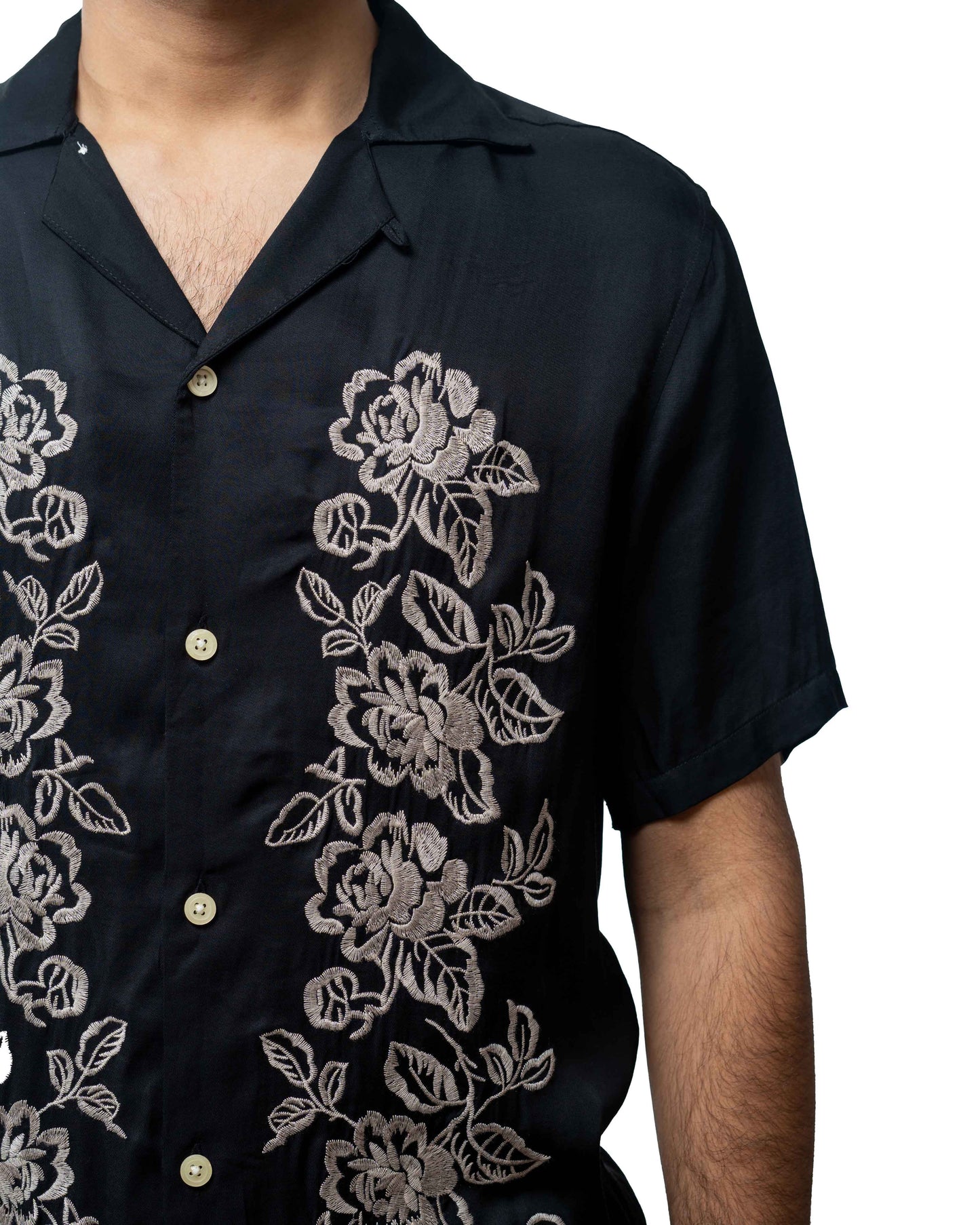 All Saints Embroidered Missouir Shirt