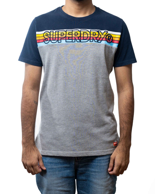 Superdry Cali Stripe Embroidery