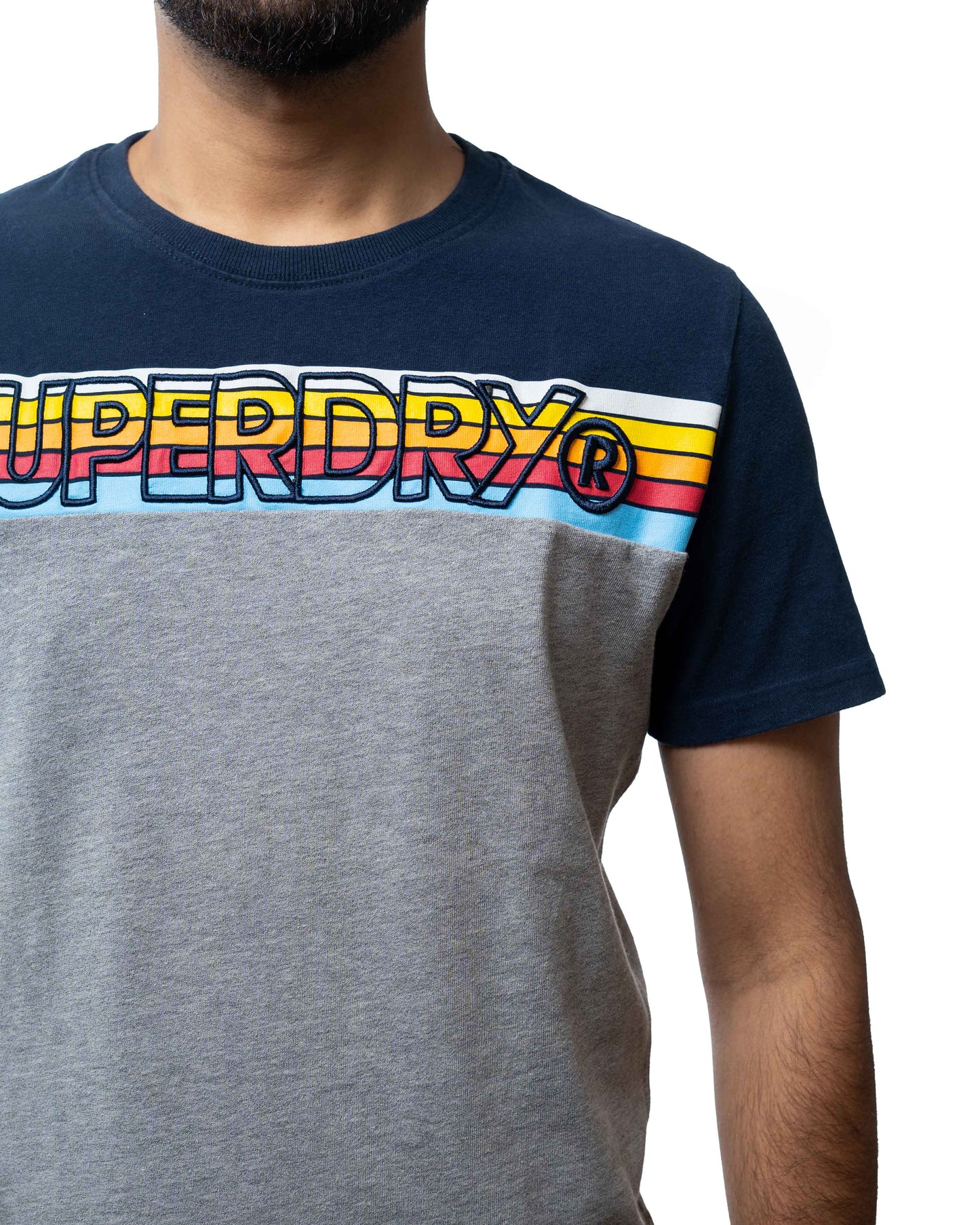 Superdry Cali Stripe Embroidery