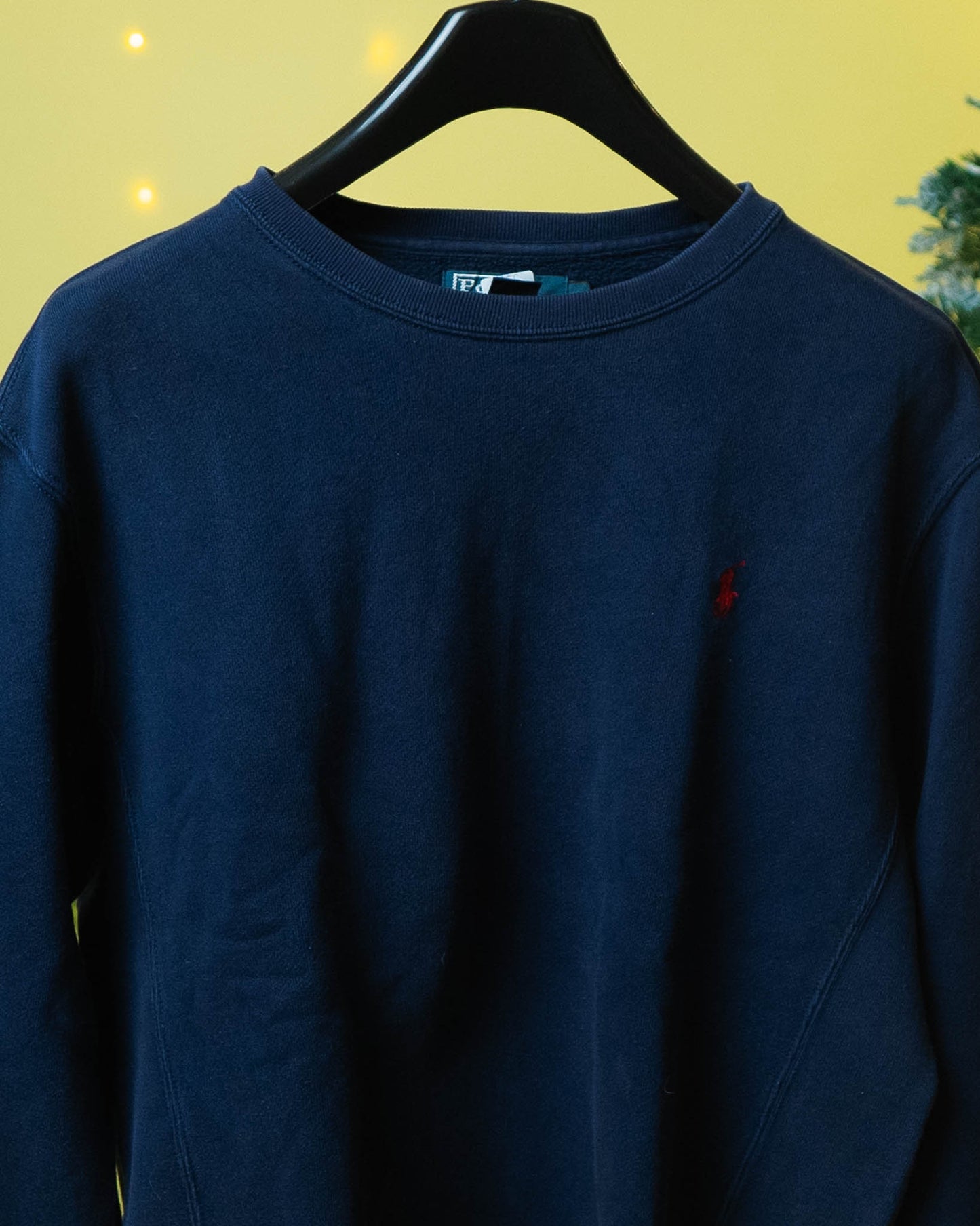 Vintage 90s Polo Ralph Lauren Crewneck Sweatshirt Navy