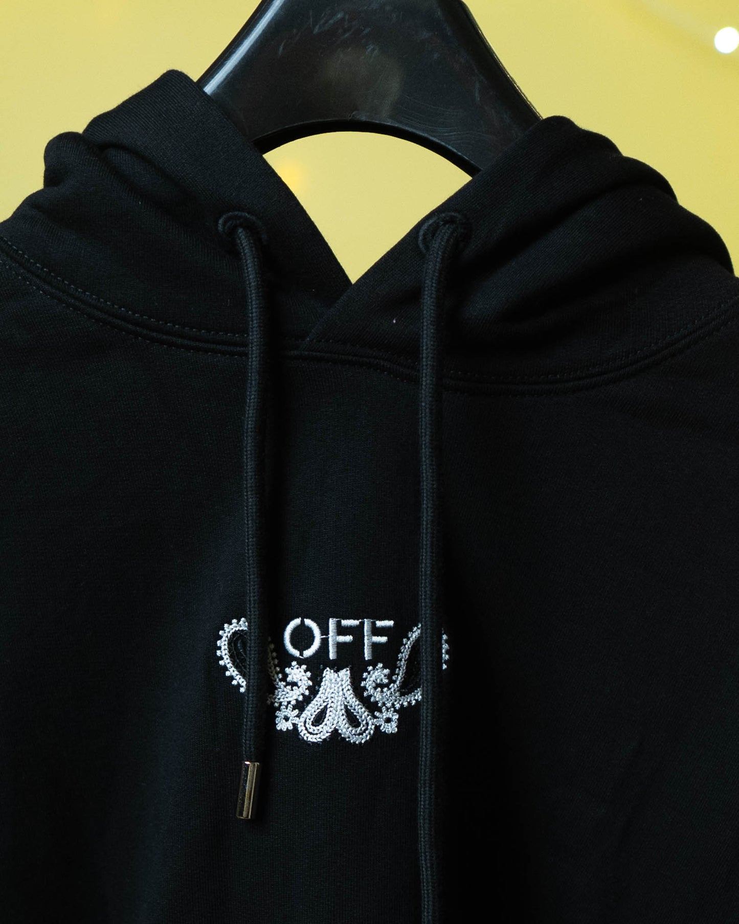 Off White c/o Virgil Abloh Bandana Arrows Embroidered Hoodie