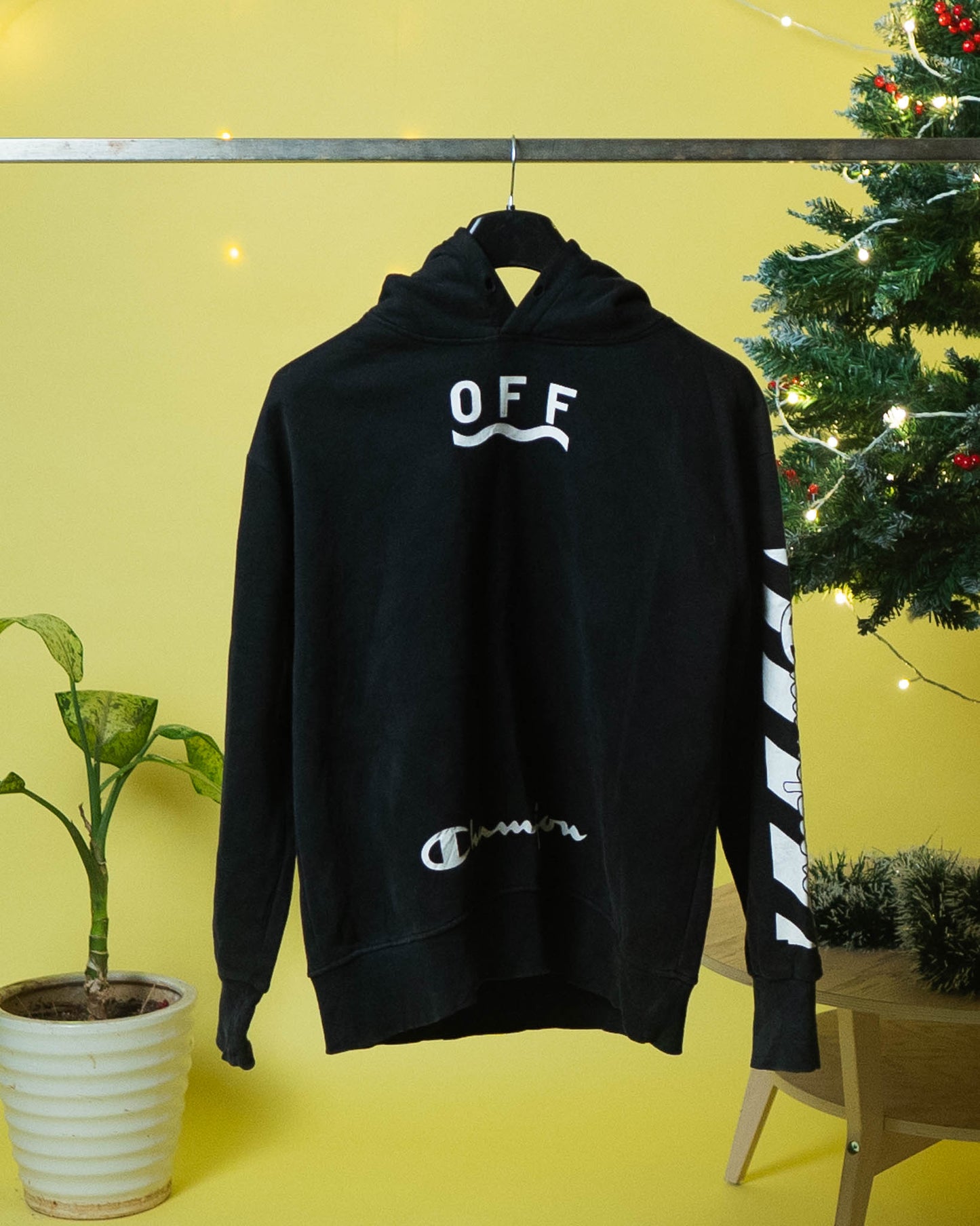 Off White x Champion Hoodie