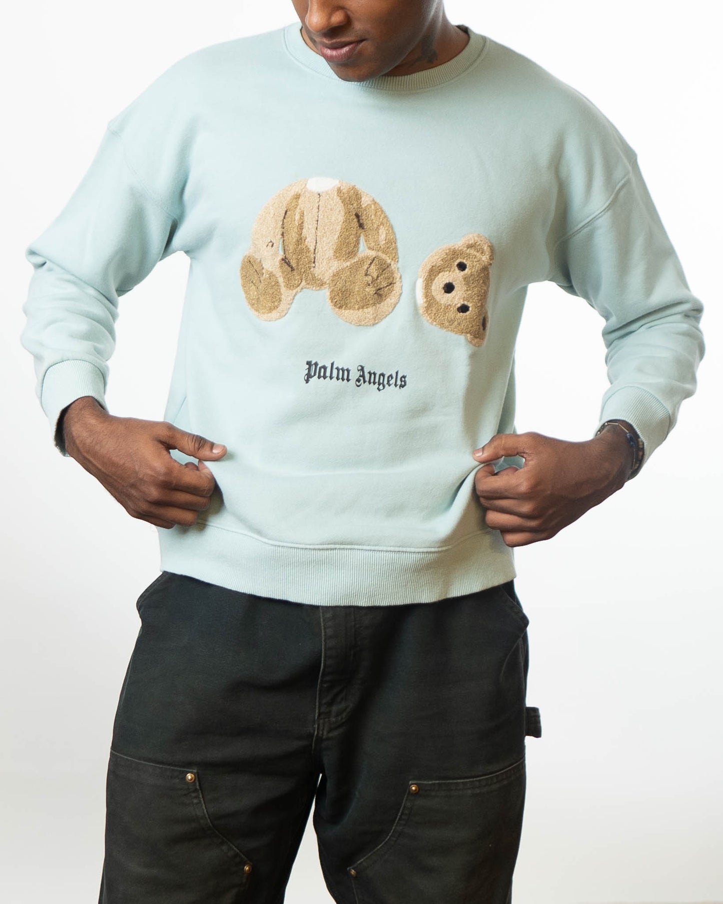 Palm Angles Bear Oversize Sweatshirt