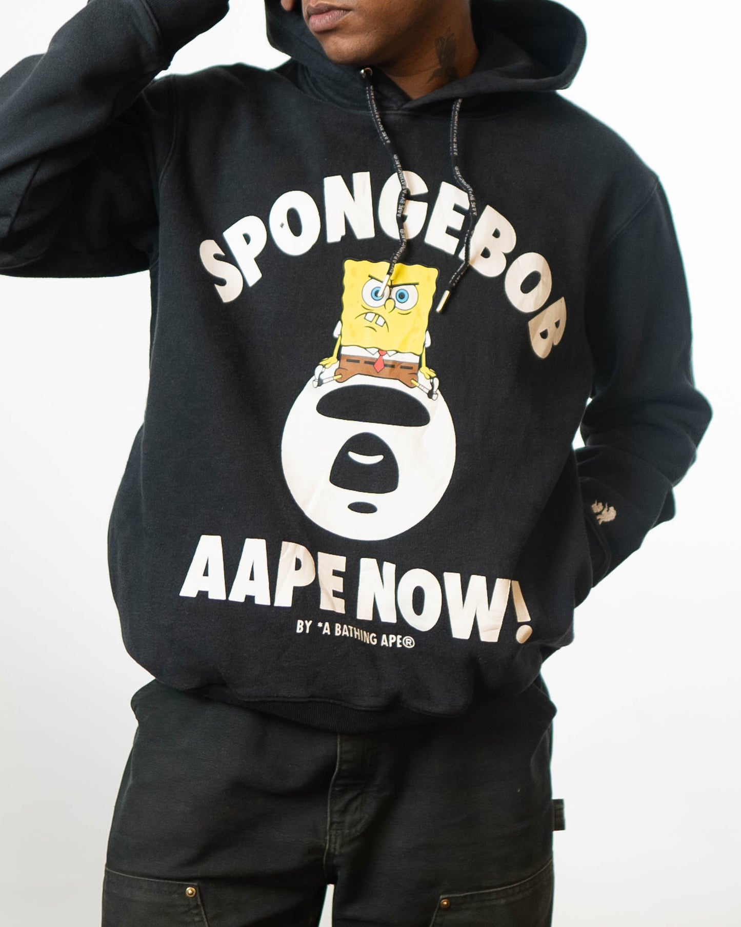 Aape By A Bathing Ape x Spongebob Hoodie